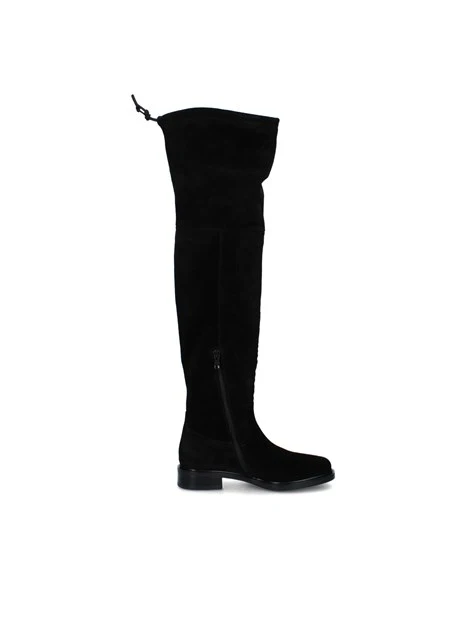 STIVALI TACCO BASSO I514706D DONNA NERO