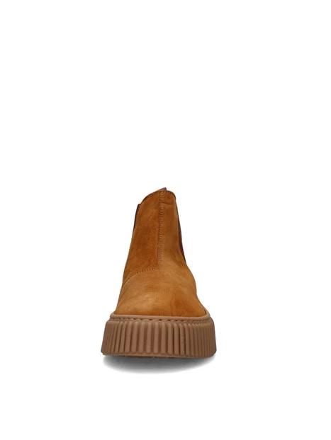 STIVALETTI TACCO BASSO 999-RA DONNA CUOIO