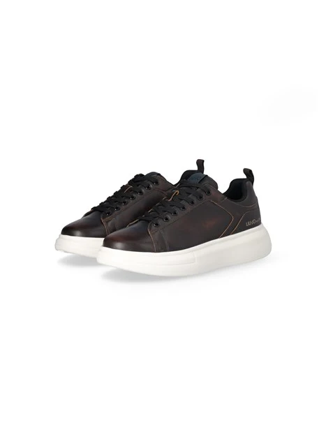 SNEAKERS BASSE 7G5015PX112 UOMO MARRONE