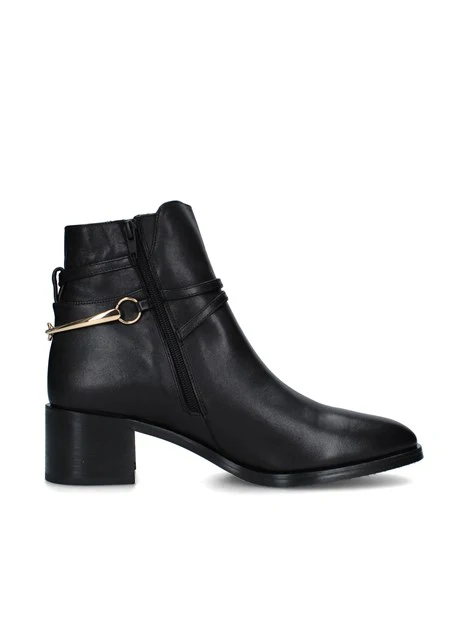 STIVALETTI TACCO ALTO 3007 DONNA NERO