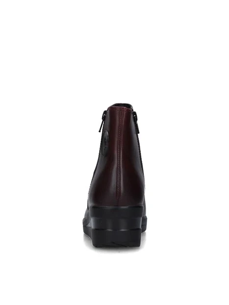 STIVALETTI TACCO BASSO IV13898Z DONNA BORDEAUX