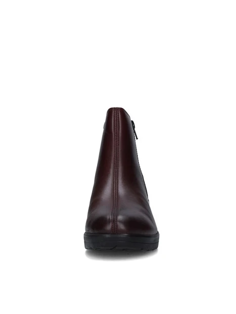 STIVALETTI TACCO BASSO IV13898Z DONNA BORDEAUX
