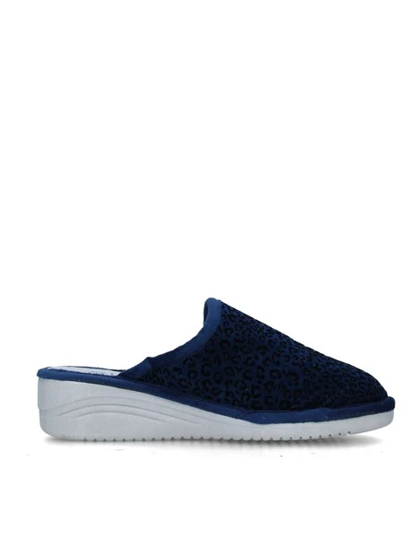 PANTOFOLE LF113 DONNA BLU