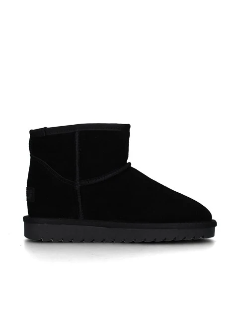 STIVALETTI TACCO BASSO YWED51 DONNA NERO