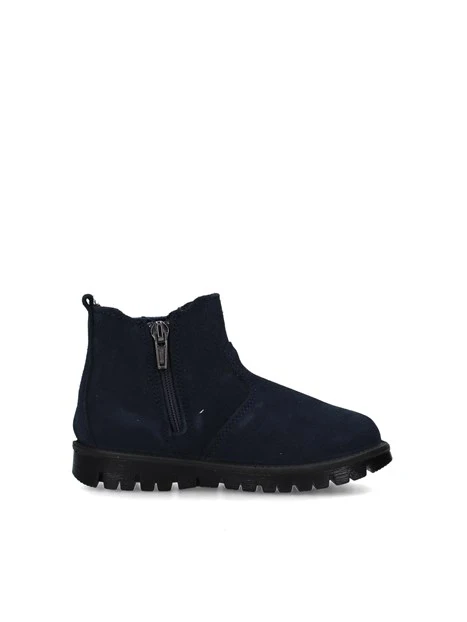 STIVALETTI TACCO BASSO 8850111 BAMBINO BLU NAVY
