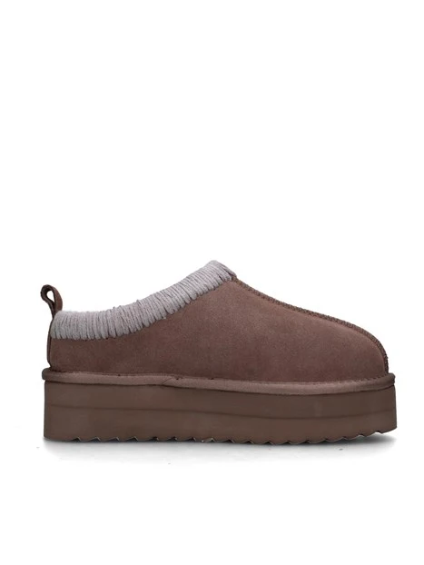 STIVALETTI TACCO BASSO YWPLA13 DONNA BEIGE