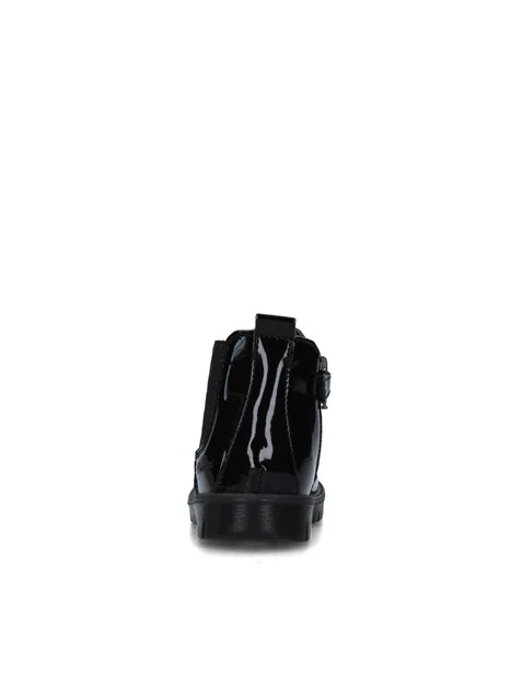 STIVALETTI TACCO BASSO 8850100 BAMBINA NERO