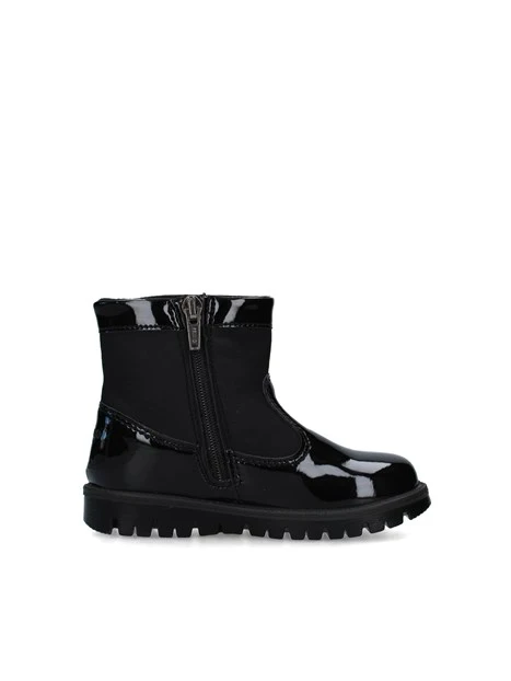 STIVALETTI TACCO BASSO 8850300 BAMBINA NERO