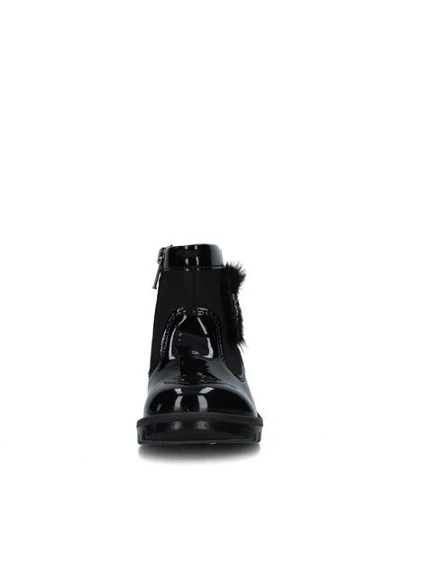 STIVALETTI TACCO BASSO 8850300 BAMBINA NERO