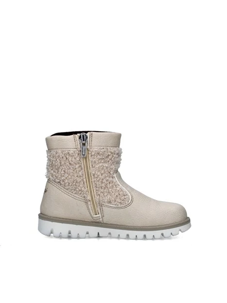 STIVALETTI TACCO BASSO 8850311 BAMBINA BEIGE