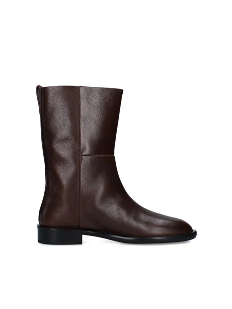 STIVALETTI TACCO BASSO 37437 DONNA MARRONE