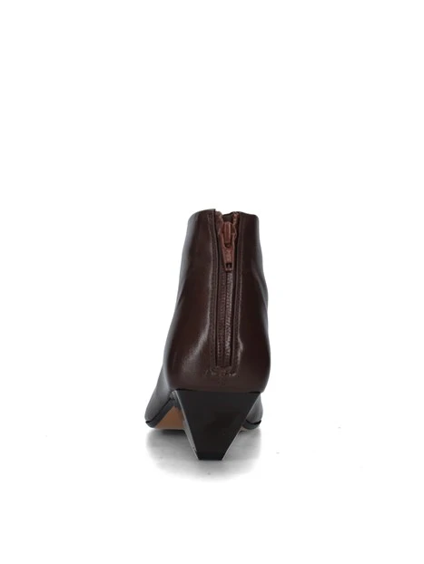 STIVALETTI TACCO ALTO 40155 DONNA MARRONE