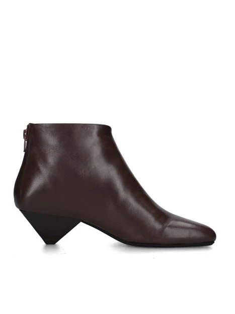STIVALETTI TACCO ALTO 40155 DONNA MARRONE