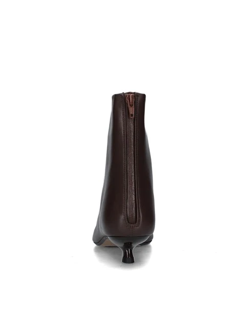 STIVALETTI TACCO BASSO 40026 DONNA MARRONE