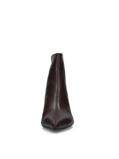 STIVALETTI TACCO BASSO 40026 DONNA MARRONE