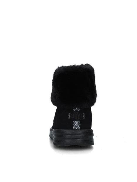 STIVALETTI TACCO BASSO 44283 DONNA NERO