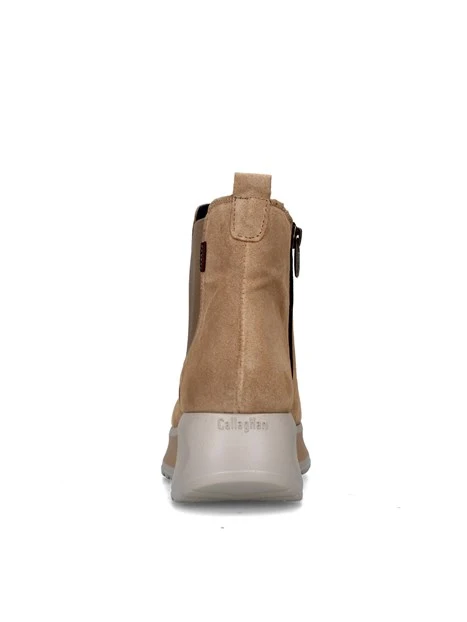 STIVALETTI TACCO ALTO 61607 DONNA BEIGE