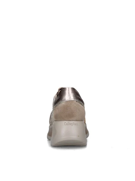 SNEAKERS BASSE 61604 DONNA BEIGE