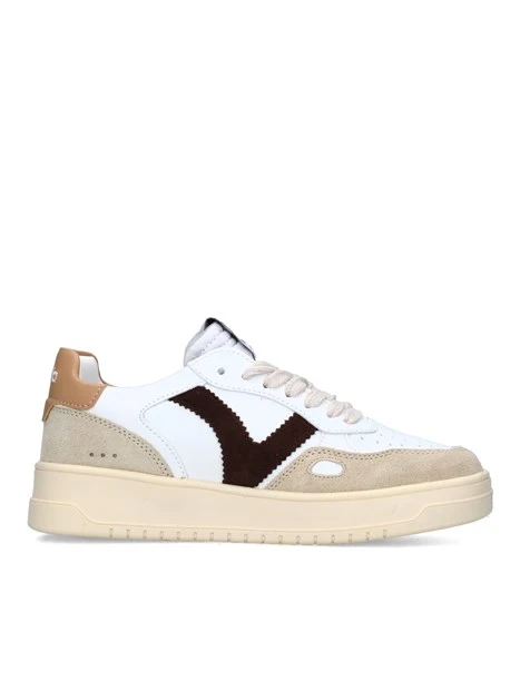 SNEAKERS BASSE 1257101 DONNA BIANCO BEIGE