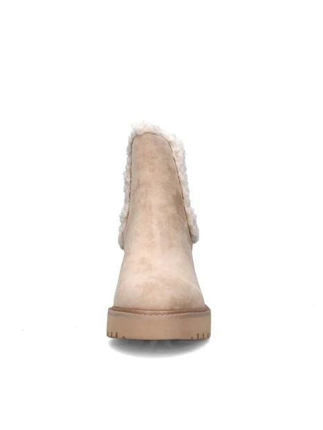 STIVALETTI TACCO ALTO 679969 DONNA BEIGE