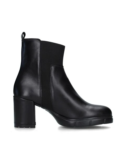 STIVALETTI TACCO ALTO 35802 DONNA NERO