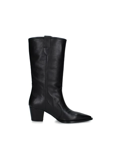 STIVALI TACCO ALTO 614 DONNA NERO