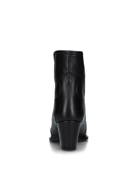STIVALETTI TACCO ALTO 615 DONNA NERO