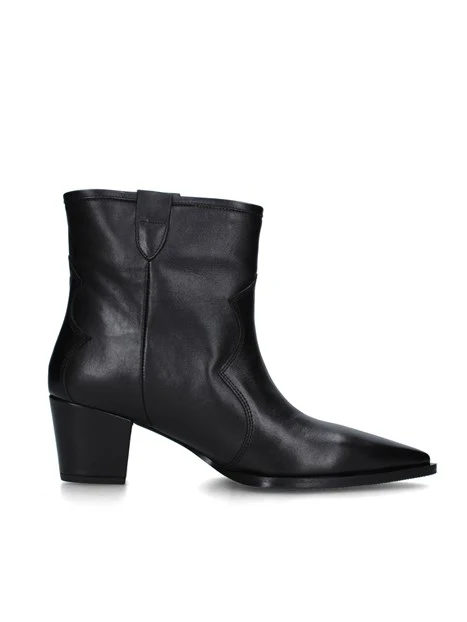 STIVALETTI TACCO ALTO 615 DONNA NERO