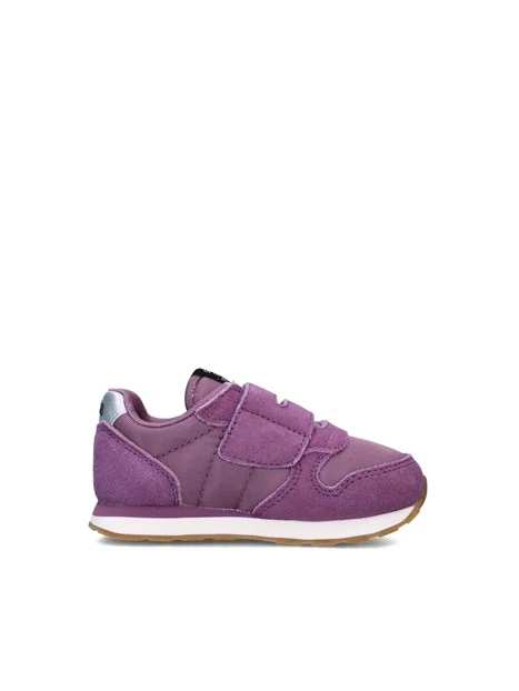SNEAKERS BASSE ALLY GOLD SILVER  Z45402F BAMBINA MALVA