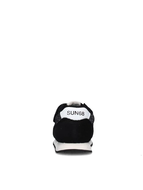SNEAKERS BASSE ALLY GLITTER TEXTILE  Z45404F BAMBINA NERO