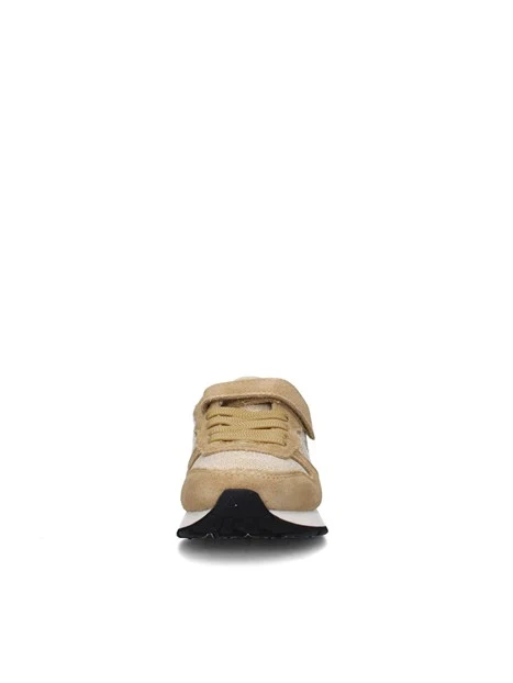 SNEAKERS BASSE ALLY GLITTER TEXTILE  Z45404K BAMBINA ORO
