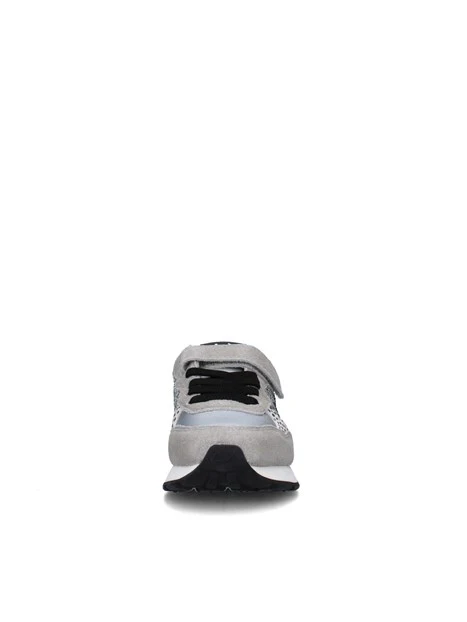 SNEAKERS BASSE ALLY GLITTER  Z45412K BAMBINA ARGENTO