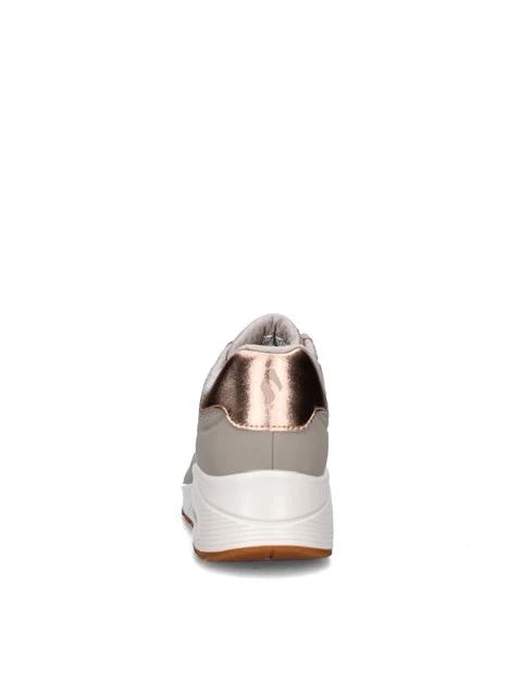 SNEAKERS BASSE UNO - GOLDEN AIR 177094 DONNA BEIGE