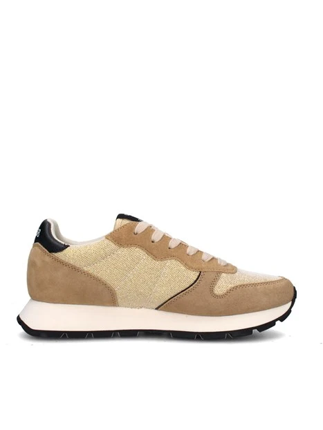 SNEAKERS BASSE ALLY GLITTER TEXTILE Z45204 DONNA ORO
