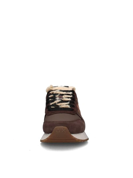 SNEAKERS BASSE STARGIRL ANIMAL Z45218 DONNA MARRONE