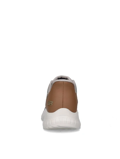 SNEAKERS BASSE BOBS SQUAD CHAOS - HEEL PREFE 118305 UOMO BEIGE