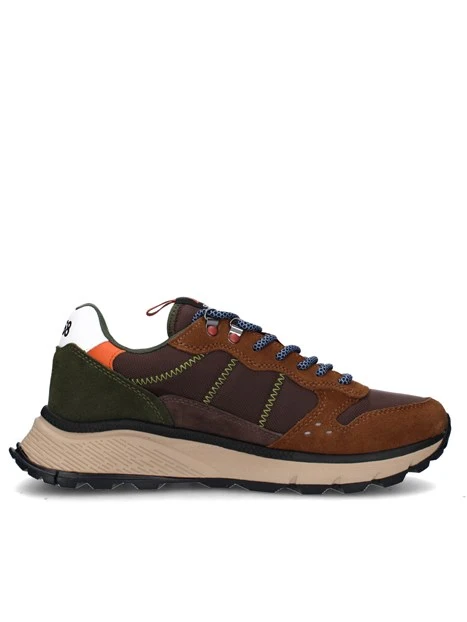 SNEAKERS BASSE FIRE & CAMPING Z45130 UOMO MARRONE