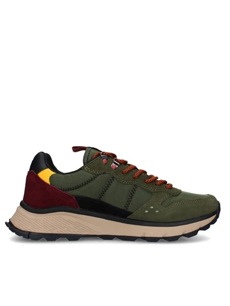 SNEAKERS BASSE FIRE & CAMPING Z45130 UOMO VERDE