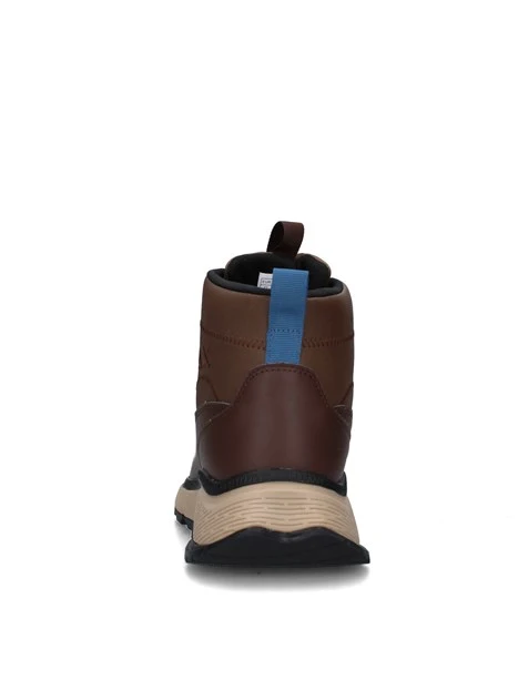 SNEAKERS ALTE FIRE & CAMPING Z45131 UOMO MARRONE