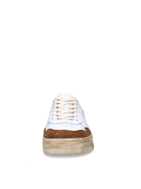 SNEAKERS BASSE BIG BASKET Z45148 UOMO MARRONE