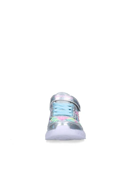SNEAKERS BASSE UNICORN DREAMS - HEART SPARKL 303063L BAMBINA ARGENTO