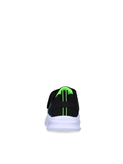 SNEAKERS BASSE METEOR-LIGHTS-KRENDO 401495N BAMBINO NERO