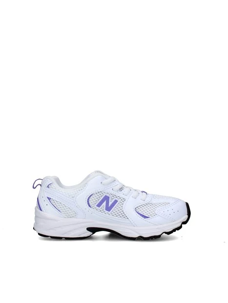 SNEAKERS BASSE PZ530CI UNISEX BAMBINO BIANCO