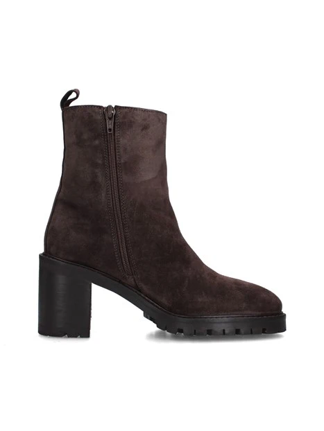 STIVALETTI TACCO ALTO 5222 DONNA MARRONE