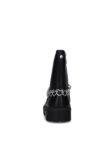 STIVALETTI TACCO BASSO T-450 BAMBINA NERO