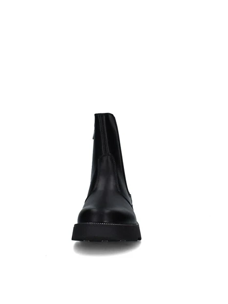 STIVALETTI TACCO BASSO T-362 BAMBINA NERO