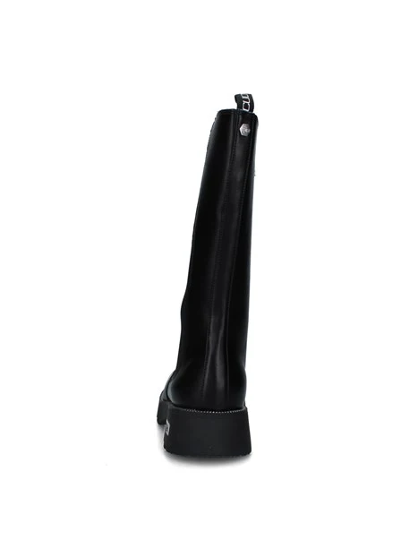 STIVALI TACCO BASSO T-361-W DONNA NERO
