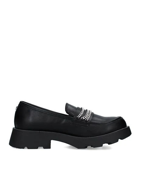 MOCASSINI T-364-W DONNA NERO