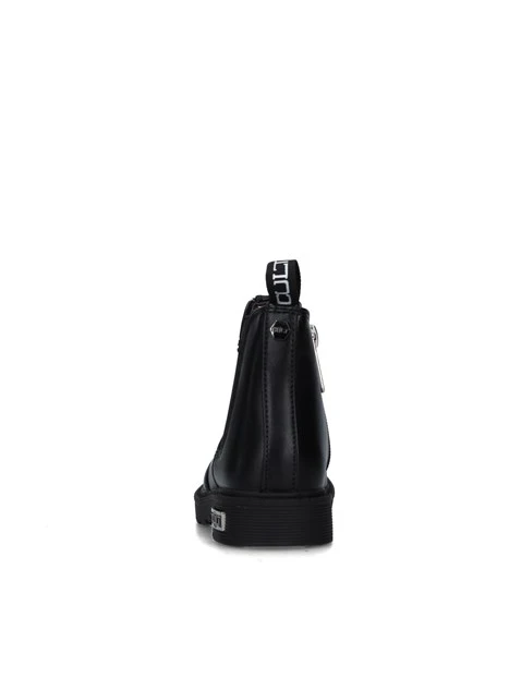 STIVALETTI TACCO BASSO T-394 BAMBINA NERO