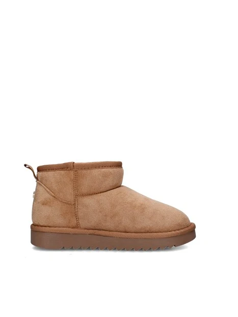 STIVALETTI TACCO BASSO T-470 BAMBINA BEIGE